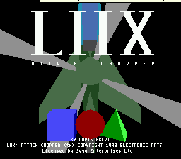 Заставка игры LHX Attack Chopper